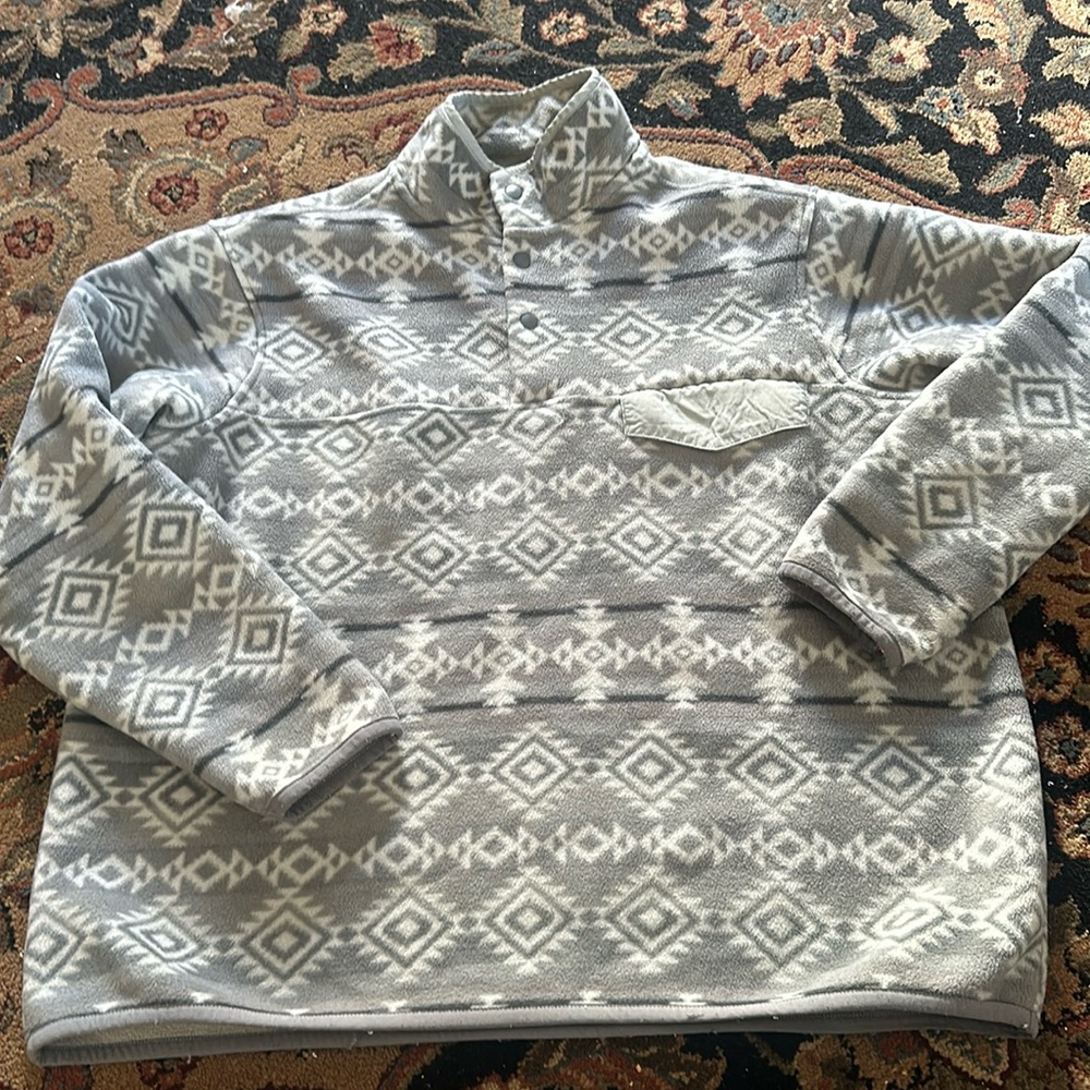 Southern Grit Aztec print sweater